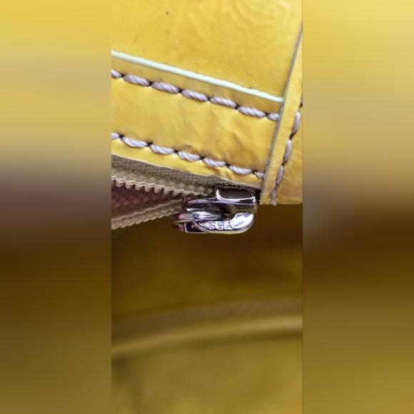 MCM Patent Leather Shoppers Tote - Picture 11 of 14